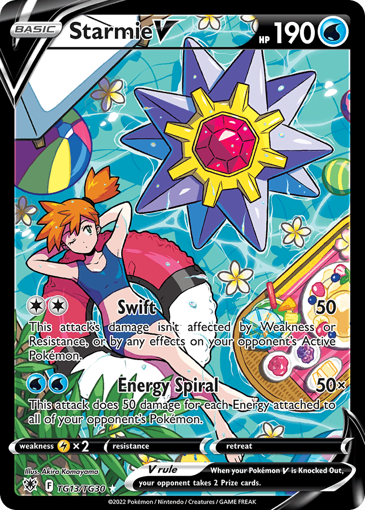 Starmie V SWSH10TG-TG13