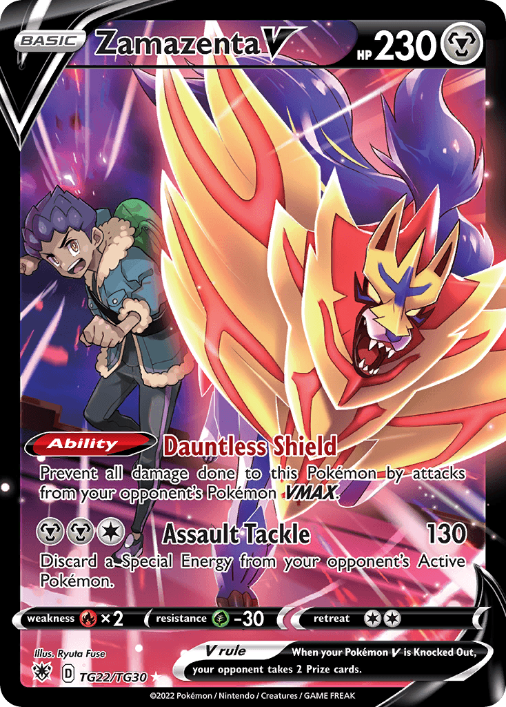 Zamazenta V SWSH10TG-TG22