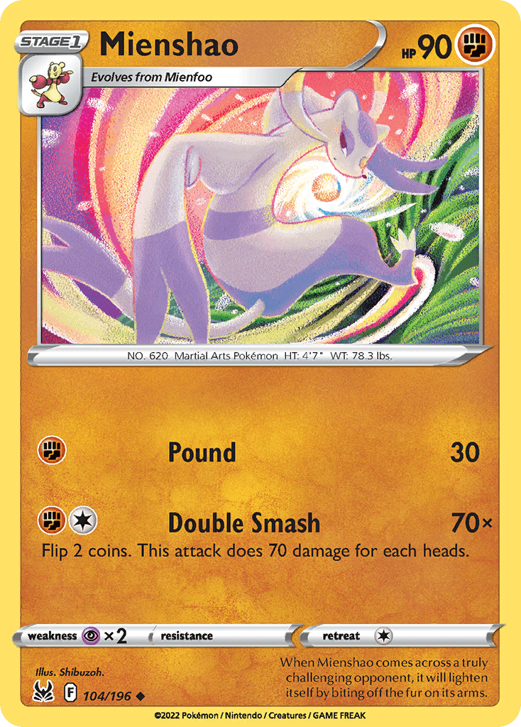 Mienshao SWSH11-104