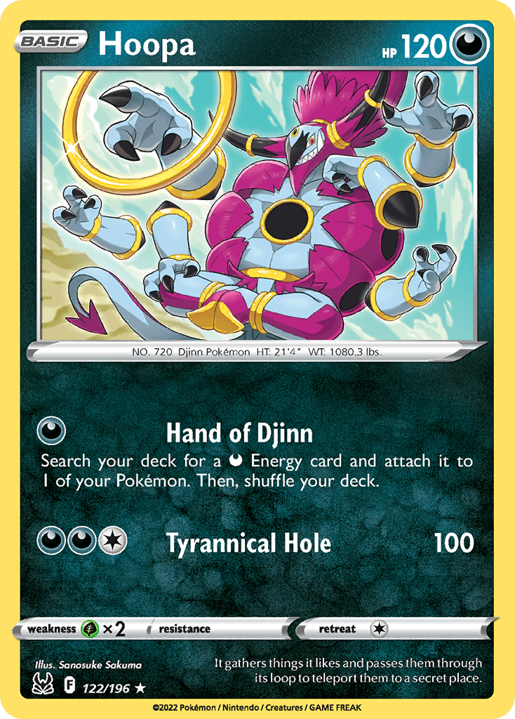 Hoopa SWSH11-122