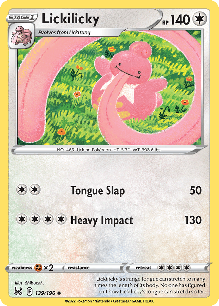 Lickilicky SWSH11-139