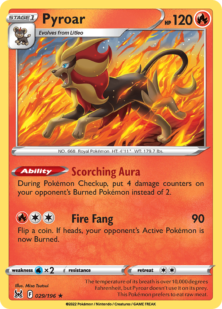 Pyroar SWSH11-29