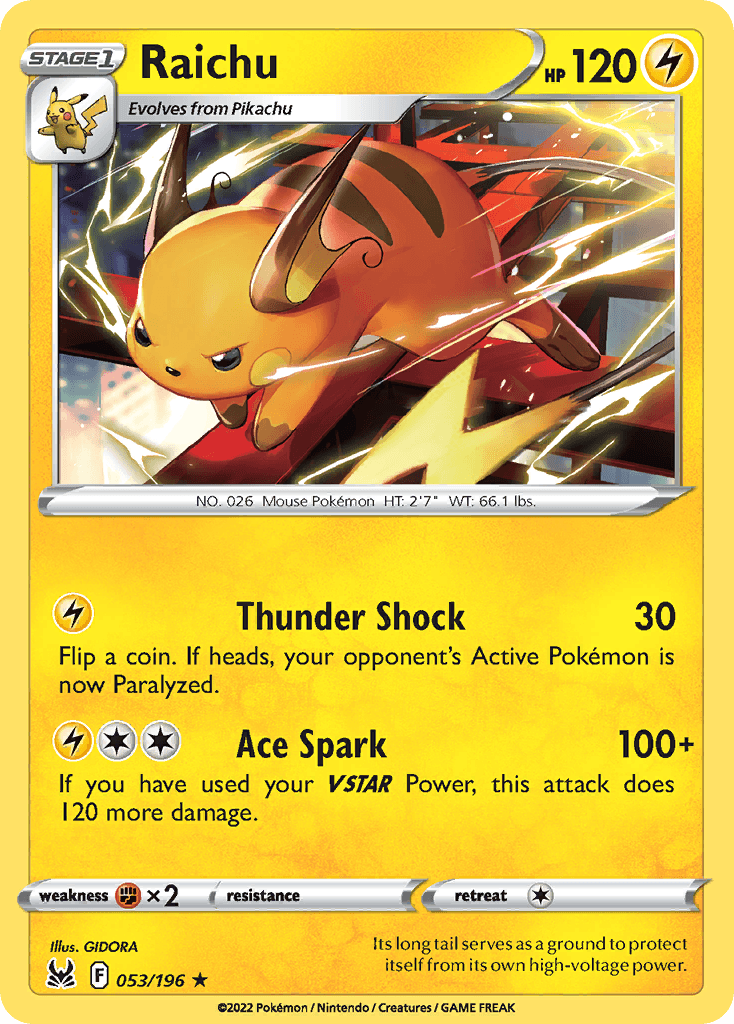 Raichu SWSH11-53