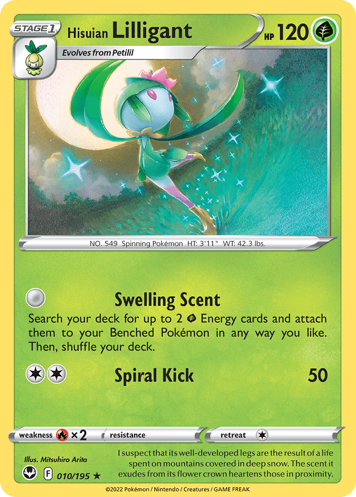 Hisuian Lilligant SWSH12-10