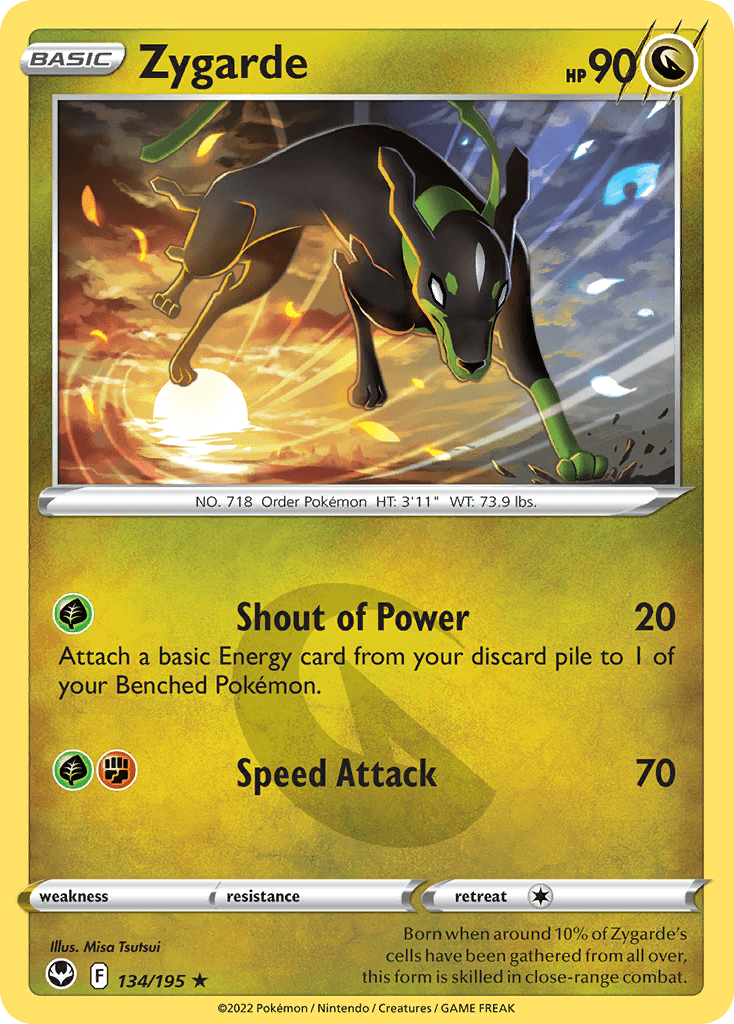 Zygarde SWSH12-134