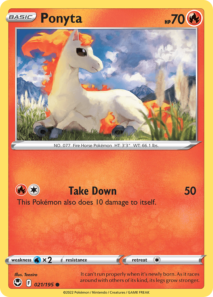 Ponyta SWSH12-21