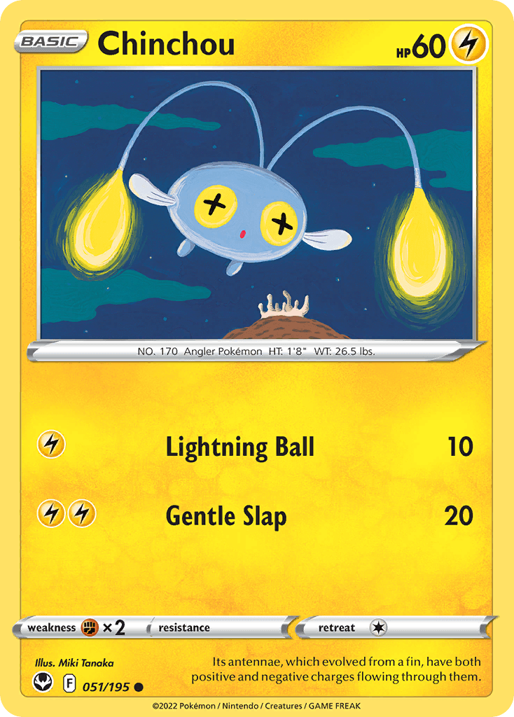 Chinchou SWSH12-51