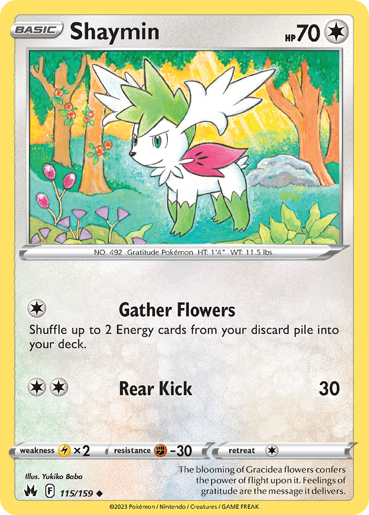 Shaymin SWSH12PT5-115
