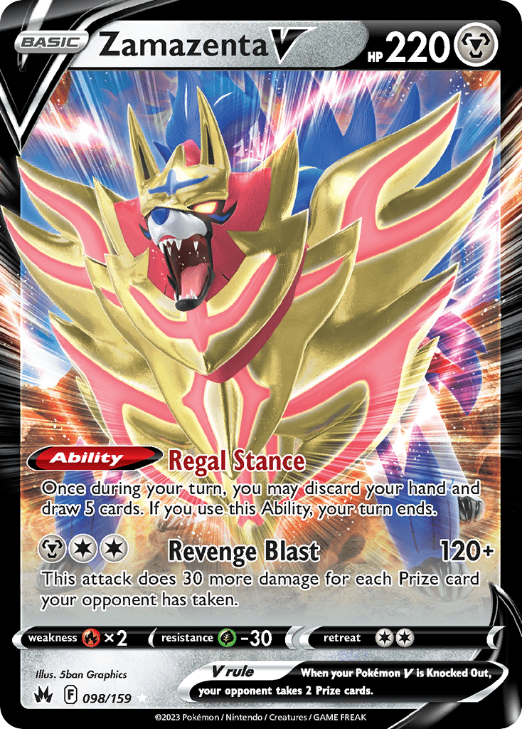 Zamazenta V SWSH12PT5-98