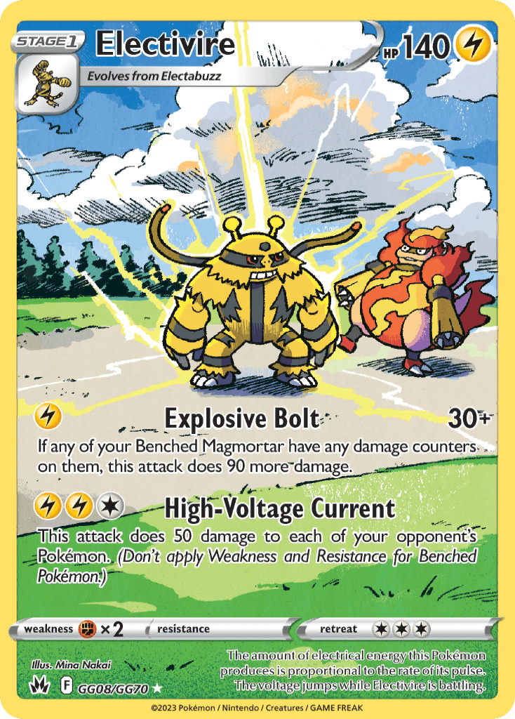 Electivire SWSH12PT5GG-GG08
