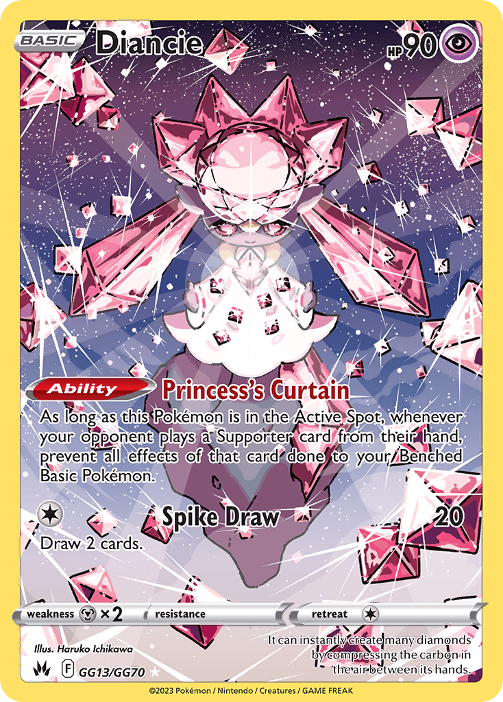 Diancie SWSH12PT5GG-GG13