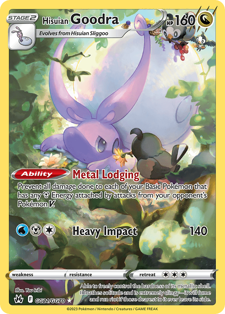 Hisuian Goodra SWSH12PT5GG-GG21