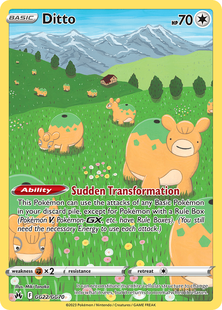 Ditto SWSH12PT5GG-GG22