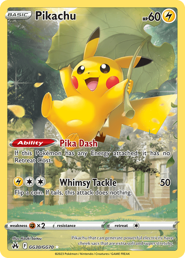 Pikachu SWSH12PT5GG-GG30