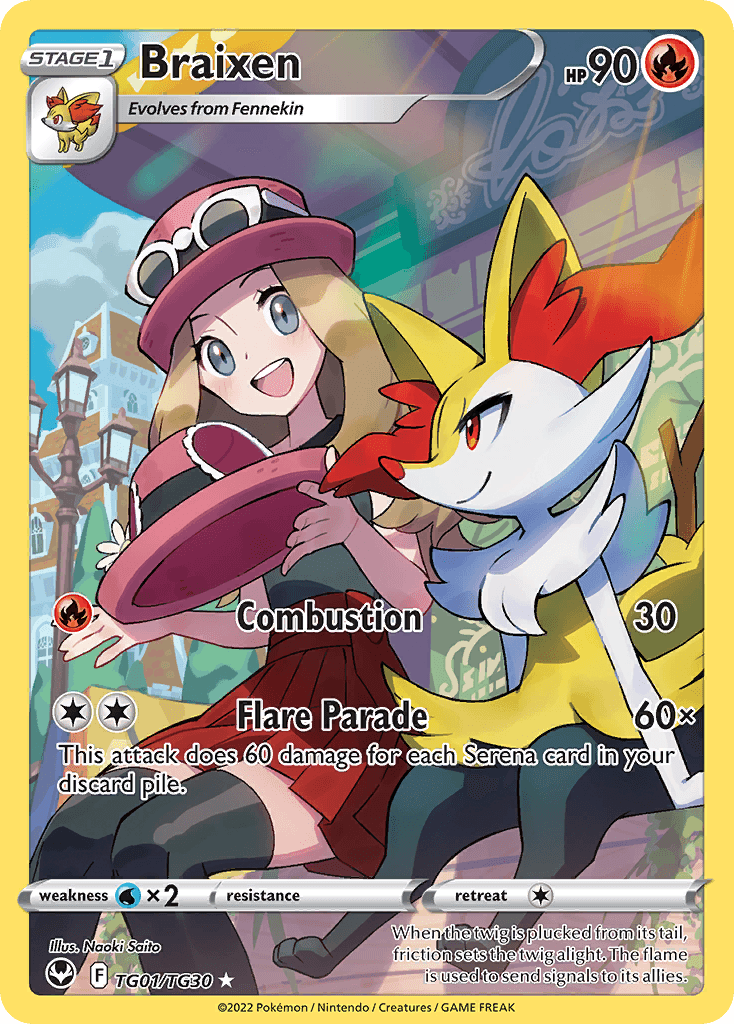 Braixen SWSH12TG-TG01