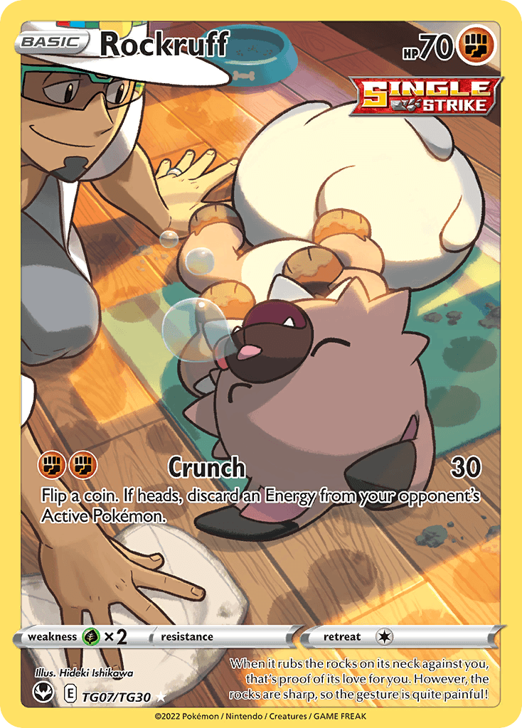 Rockruff SWSH12TG-TG07