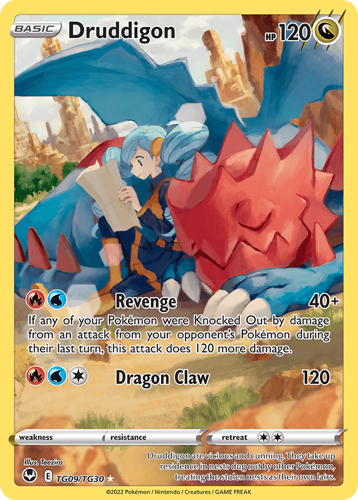 Druddigon SWSH12TG-TG09