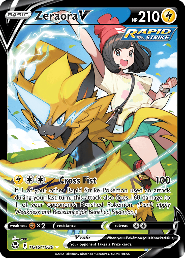 Zeraora V SWSH12TG-TG16