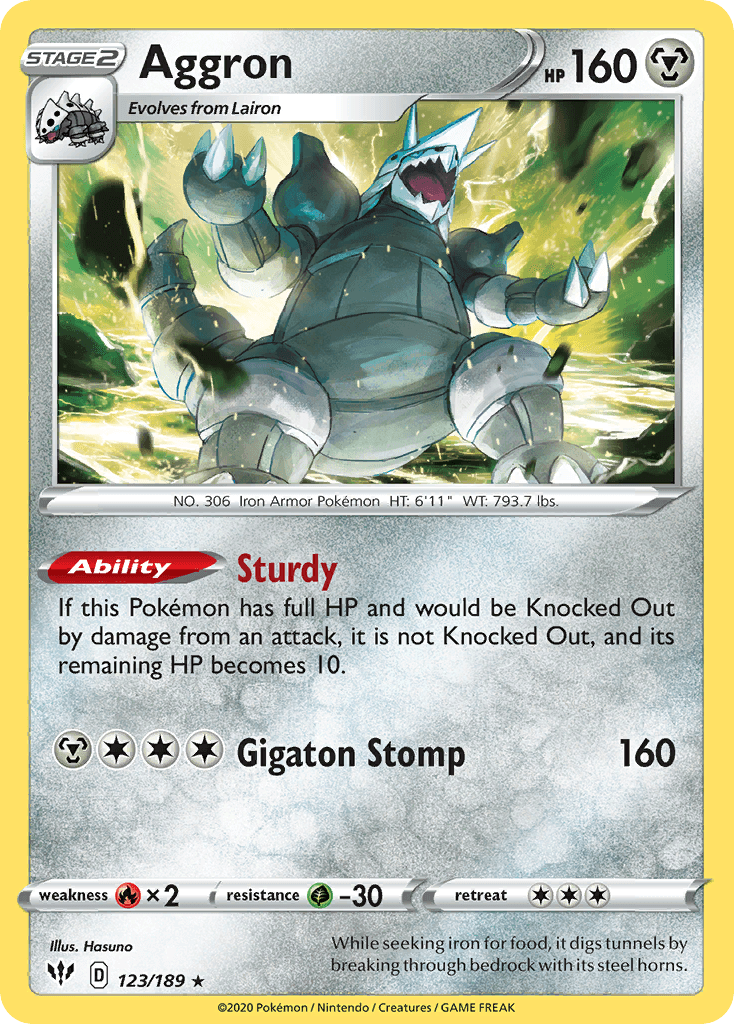 Aggron SWSH3-123