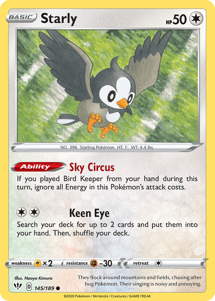 Starly SWSH3-145