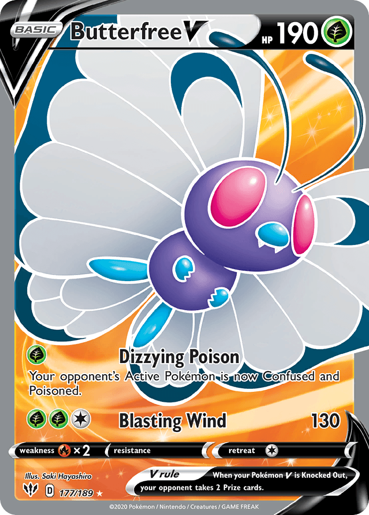 Butterfree V SWSH3-177