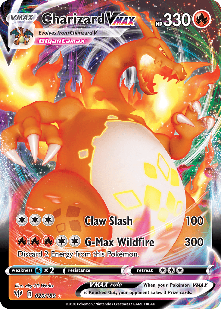 Charizard VMAX SWSH3-20