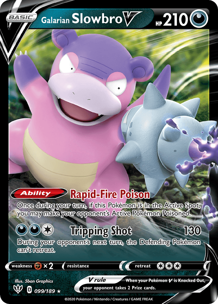 Galarian Slowbro V SWSH3-99