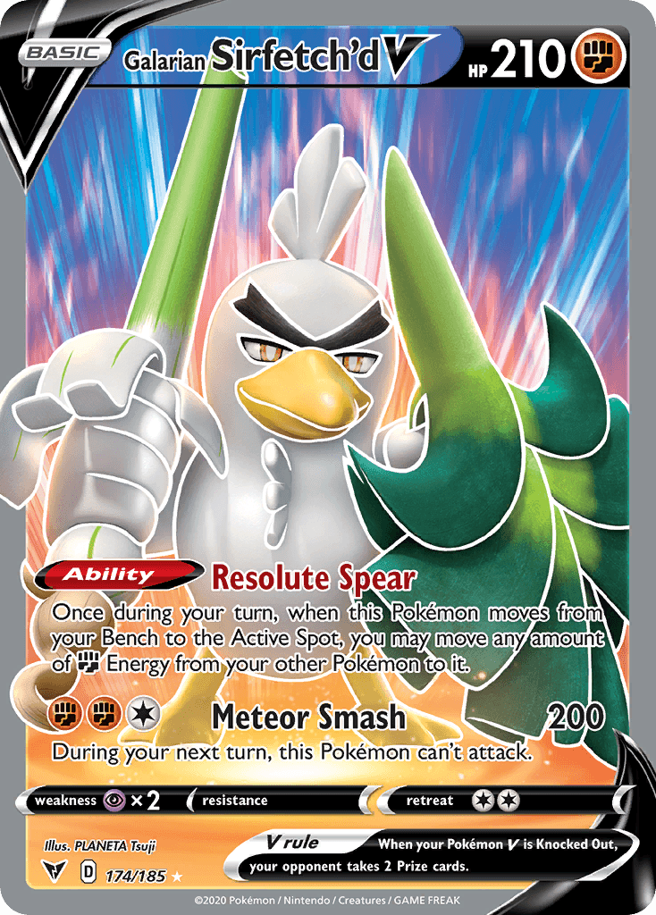 Galarian Sirfetch'd V SWSH4-174
