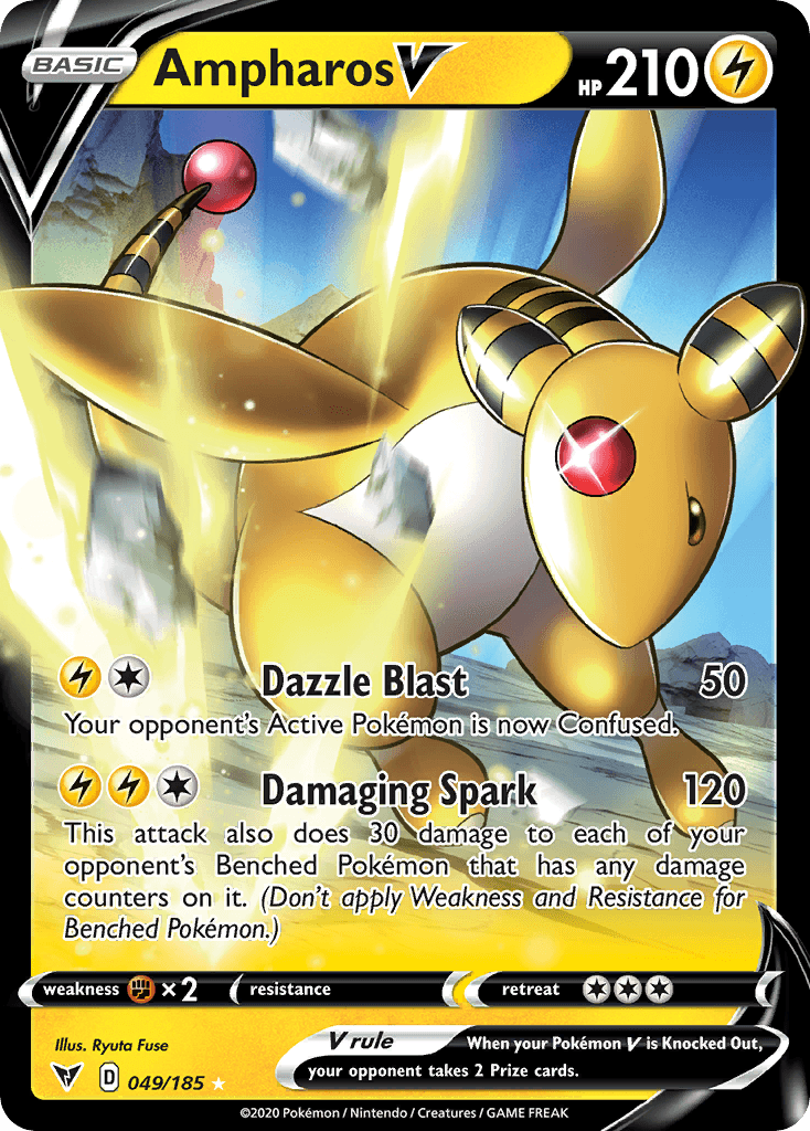 Ampharos V SWSH4-49