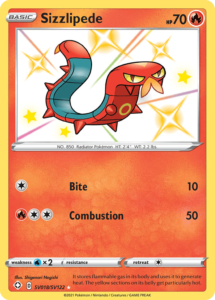 Sizzlipede SWSH45SV-SV018