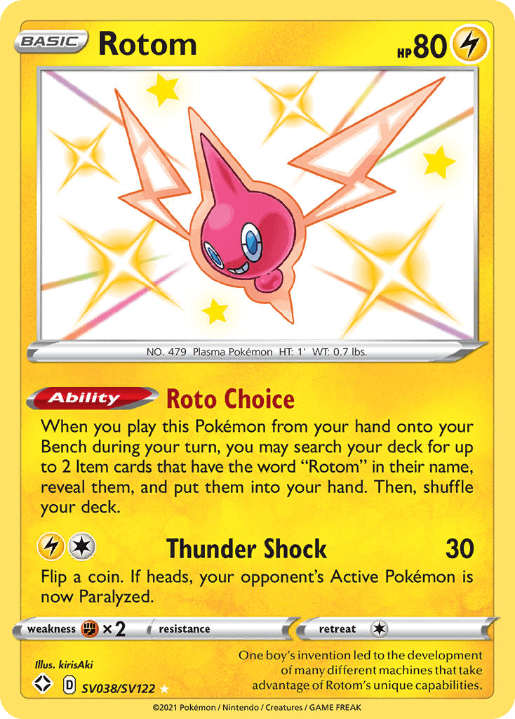 Rotom SWSH45SV-SV038