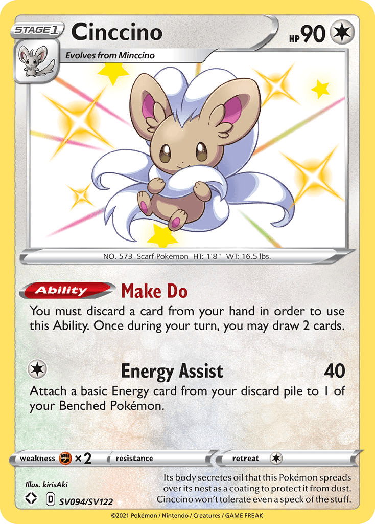 Cinccino SWSH45SV-SV094