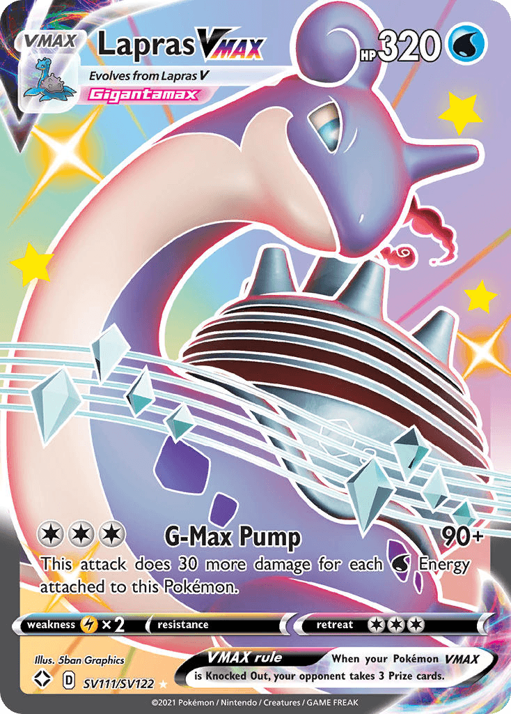 Lapras VMAX SWSH45SV-SV111