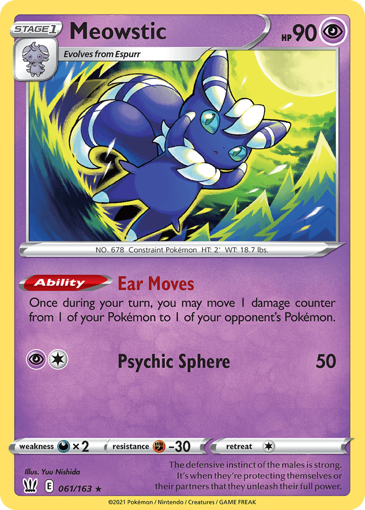 Meowstic SWSH5-61