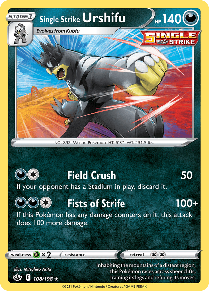 Single Strike Urshifu SWSH6-108