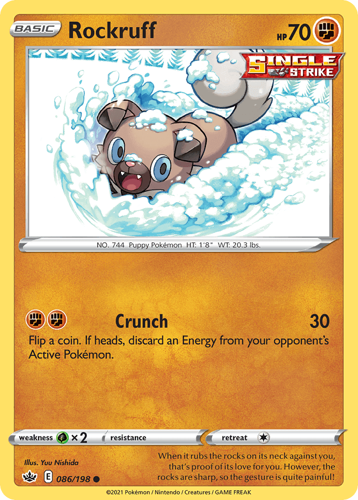 Rockruff SWSH6-86