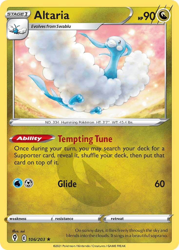 Altaria SWSH7-106