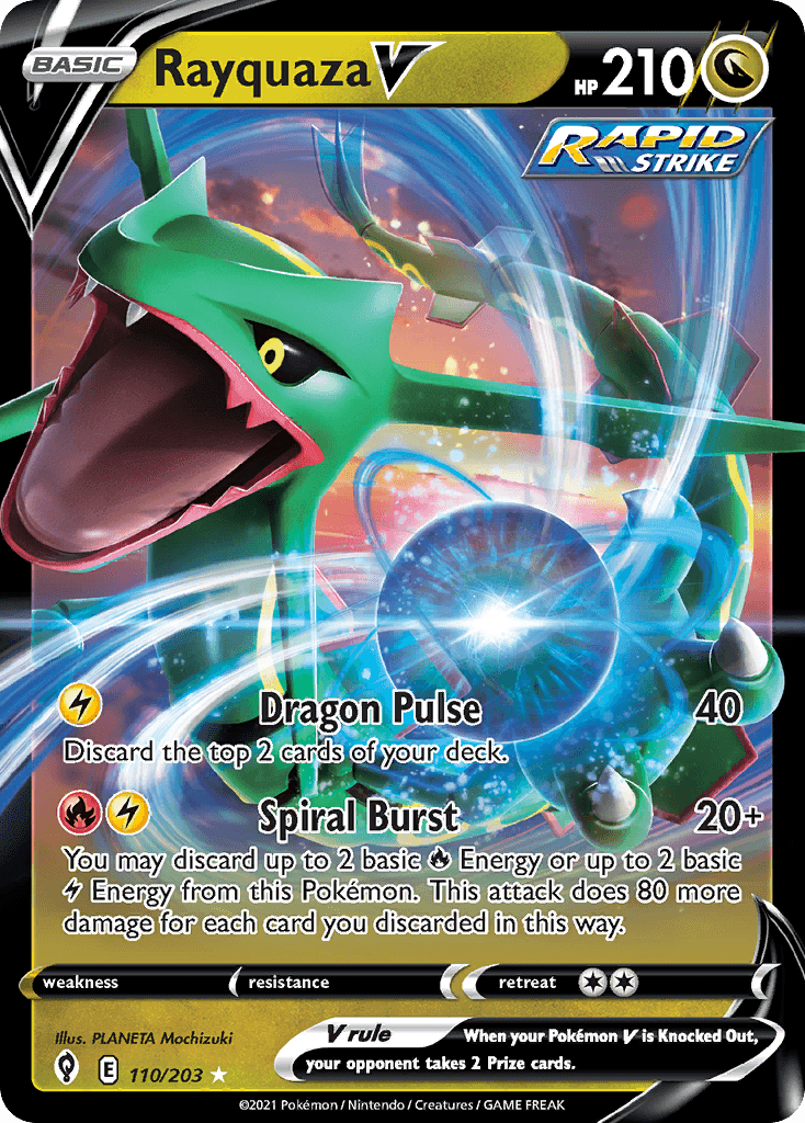 Rayquaza V SWSH7-110