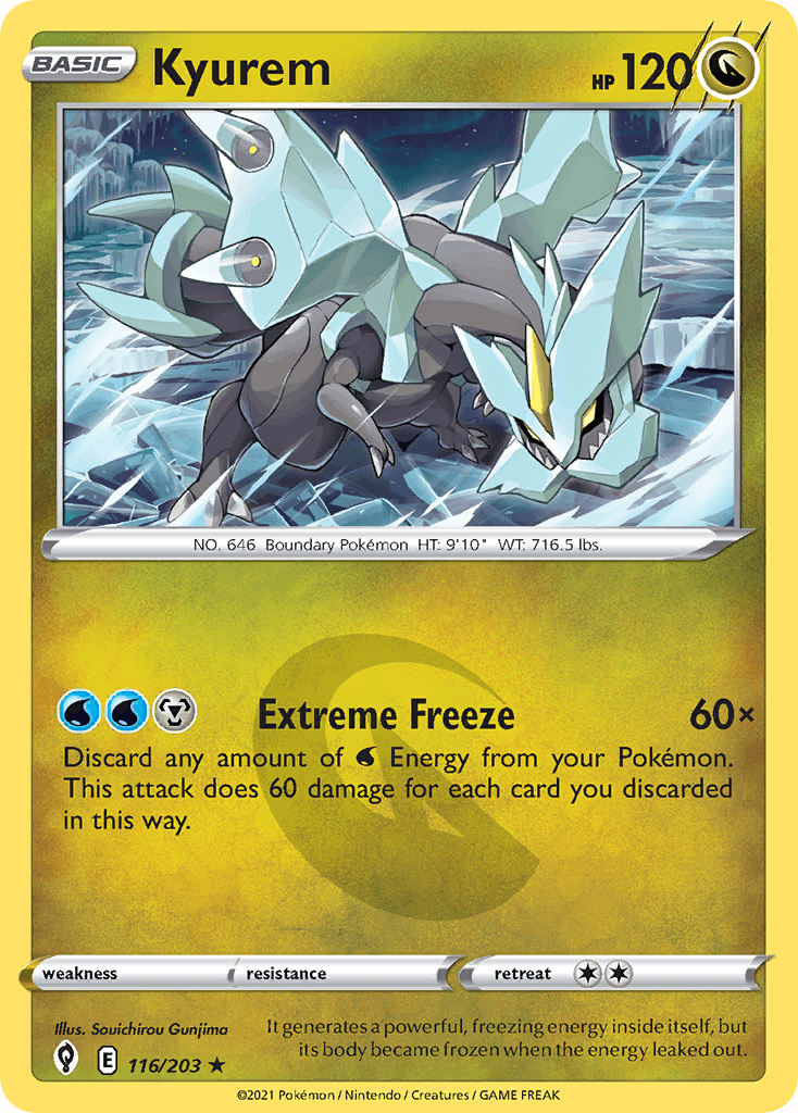 Kyurem SWSH7-116