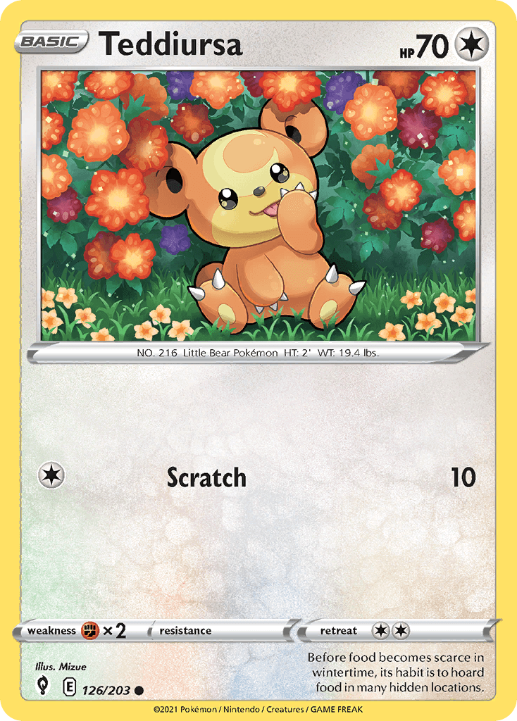 Teddiursa SWSH7-126
