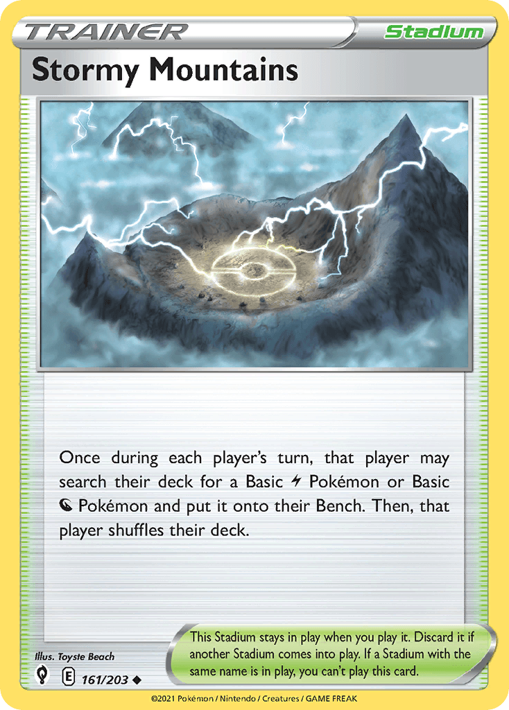 Stormy Mountains SWSH7-161