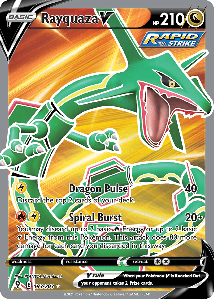 Rayquaza V SWSH7-193