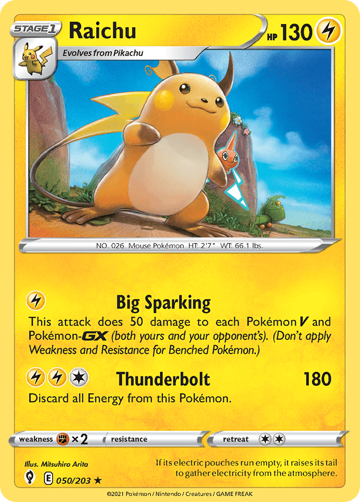 Raichu SWSH7-50