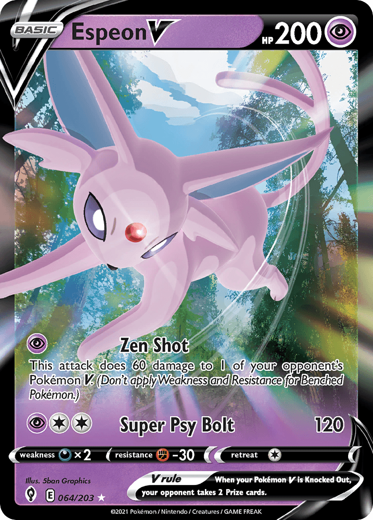 Espeon V SWSH7-64