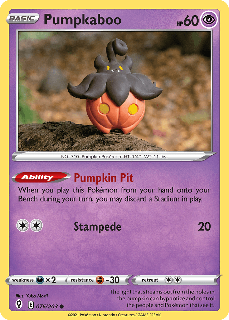 Pumpkaboo SWSH7-76