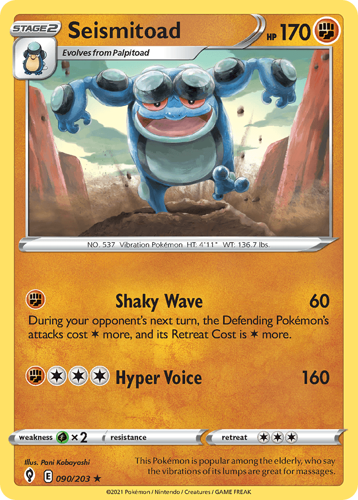 Seismitoad SWSH7-90
