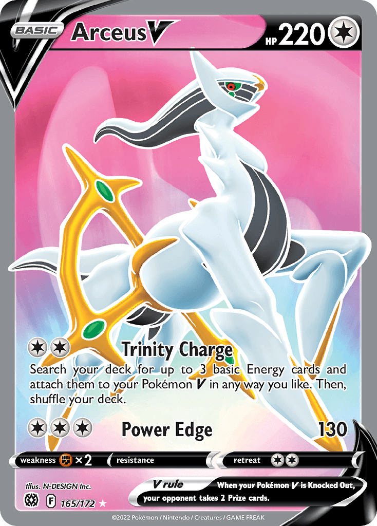 Arceus V SWSH9-165
