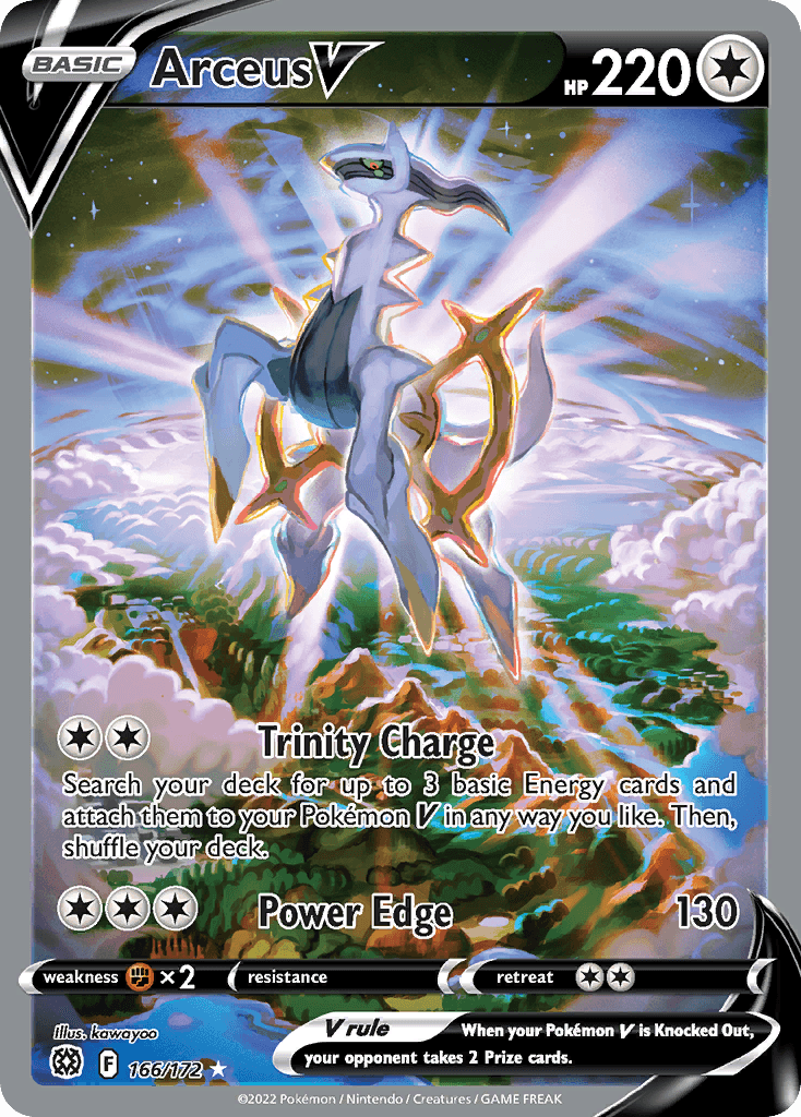 Arceus V SWSH9-166