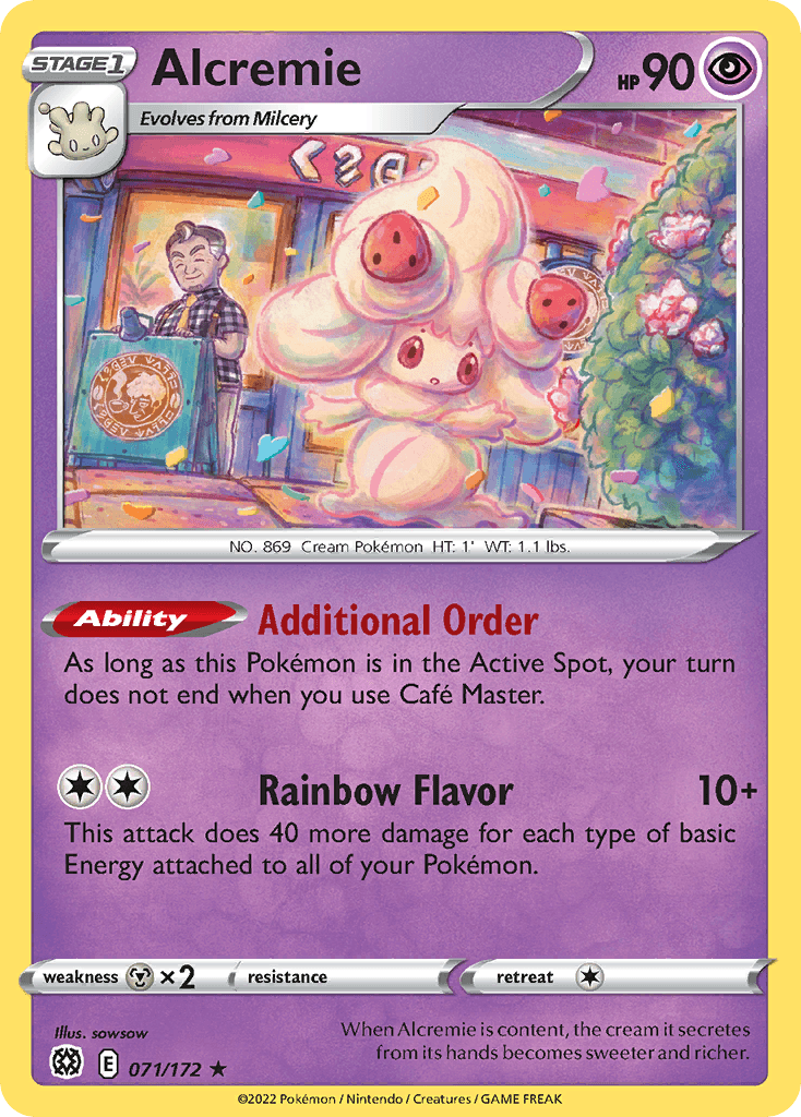Alcremie SWSH9-71