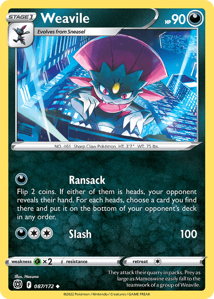 Weavile SWSH9-87